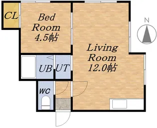 フォーサイトエルム【2階】の間取り
