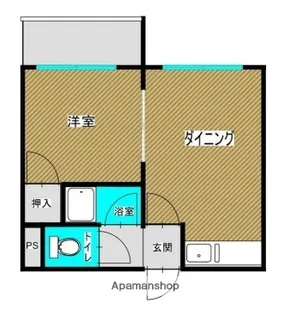 メゾンロベ36【3階】の間取り