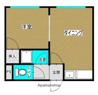 メゾンロベ36【301号室】の間取り