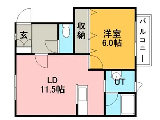 DINASTIA【1階】の間取り