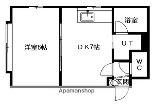 S-court17【105号室】の間取り
