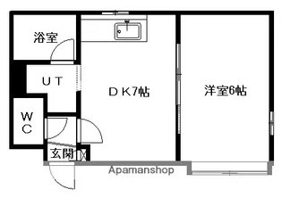 S−COURT17【3階】の間取り