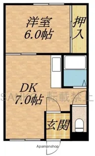エスコート【2階】の間取り