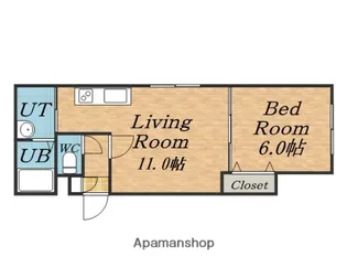 北海道札幌市白石区栄通16丁目【マンション】の間取り