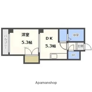 メゾン光星【2階】の間取り