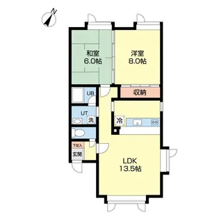 セントエルモ【203,号室】の間取り