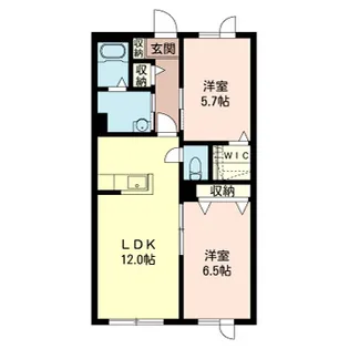 フィール・トロイメ【2階】の間取り