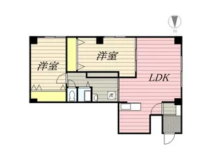 シャトレ美香保公園Ⅲ【1階】の間取り