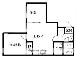 ΑNEXT札幌第7【2階】の間取り
