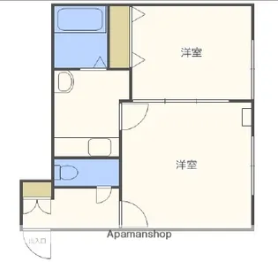 ピソプラタ【1階】の間取り