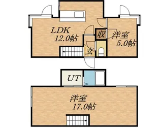プチメゾンカトレア【2階】の間取り