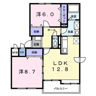 グラン・リーオ【4階】の間取り