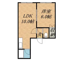 SAPPORO元町壱番館【205号室】の間取り