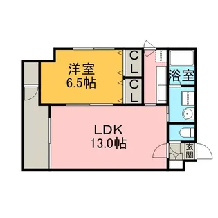 ハルバード24【1001号室】の間取り