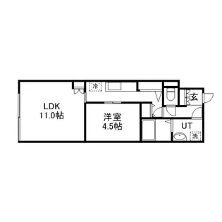 ブラスハート麻生【2階】の間取り
