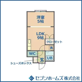 ビッグバーンズマンションN23【4階】の間取り