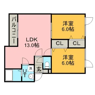 VIVACE【1階】の間取り
