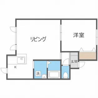カーサトリーム【202号室】の間取り
