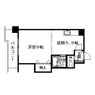 ル・クラシック12【00506号室】の間取り