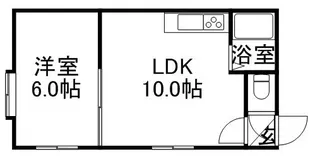 エクセル49【201号室】の間取り