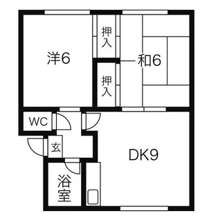 コーポ高橋【205号室】の間取り