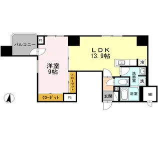 アコード23【6階】の間取り