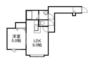 スタービレッジ【102号室】の間取り