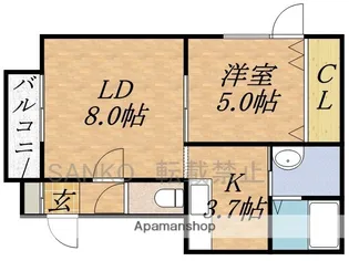 アルモニー【301号室】の間取り
