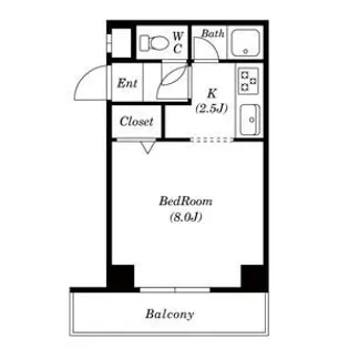インペリアル13【5階】の間取り