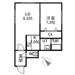 サン・クレール本郷(サンクレールホンゴウ)【4階】の間取り