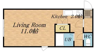 ルーベンクラッセ【2階】の間取り