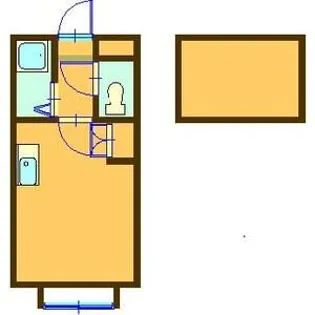 アップルハウス北17条【206号室】の間取り