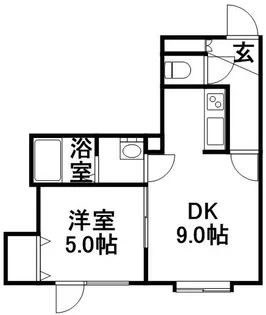 エントシュパンネンⅢ【103号室】の間取り