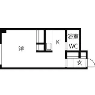 シティハイムジュネス【3階】の間取り