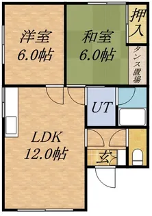 YELL・JOYⅠ【2階】の間取り