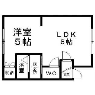 クリスタルアベニュー【106号室】の間取り