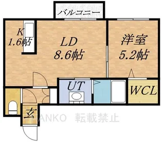 アバンセN42【3階】の間取り