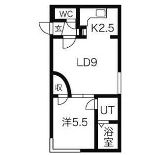 PADRES【4階】の間取り
