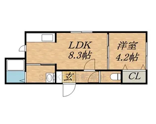 アルバ元町【2階】の間取り