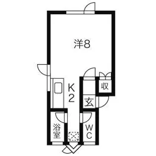 アルファ・ヴィラ【2階】の間取り