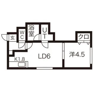 セラフィム【205号室】の間取り
