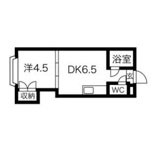 藤井ビル北10条【4階】の間取り