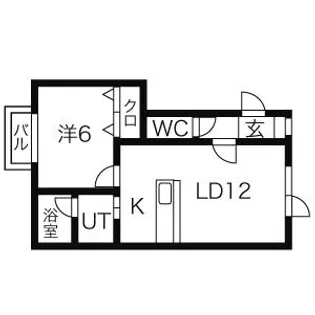 VIVACE【103号室】の間取り