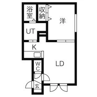 GNOME (ノーム)【1階】の間取り