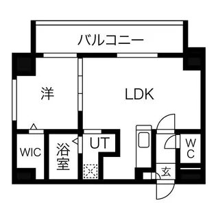 ハーモニーコート東札幌【10階】の間取り