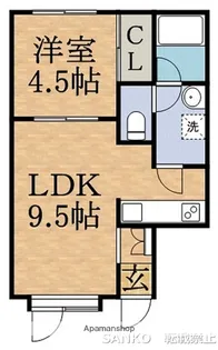 大志舘【2階】の間取り