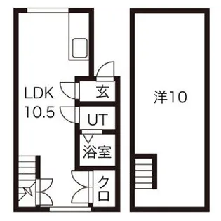 マクセル2 100【102号室】の間取り
