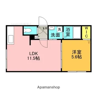 北海道札幌市白石区栄通19丁目【マンション】の間取り