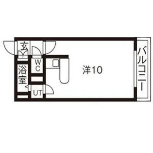 グローリア北21【1階】の間取り