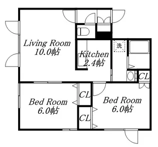 フォーサイトN44【101号室】の間取り